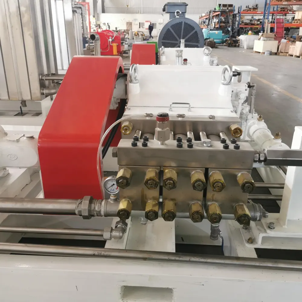 Bombas de êmbolo de alta pressão adequadas para processos de metalurgia do pó