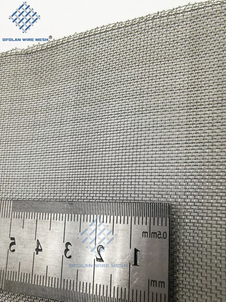100x1000mm titanmetall för batterier, med flera maskstorlekar för elektrodmetall, vätgasproduktion, titantrådmetall