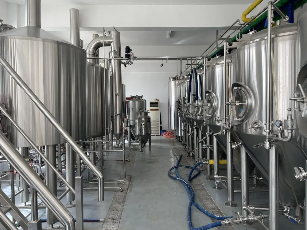 Tonele de maceração de microcerveja de 1000l, equipamento de produção de microcerveja, sistema de fabricação, equipamento de cervejaria