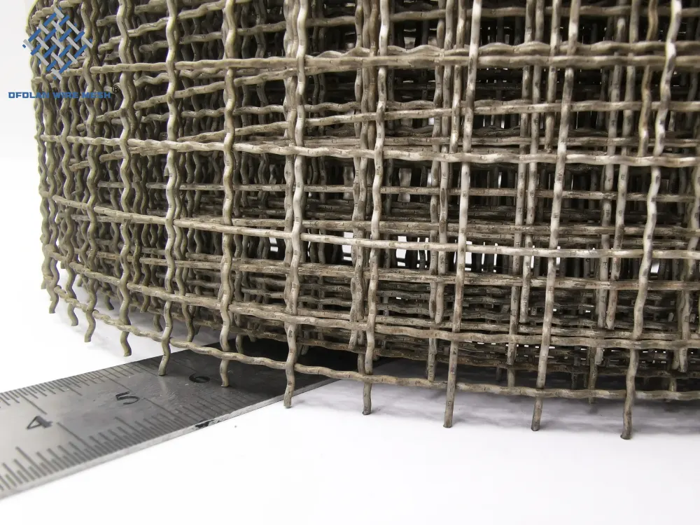 100x200mm Batteri Titanmask med flera maskstorlekar för elektrodmask, vätgasproduktion, titantrådsmask