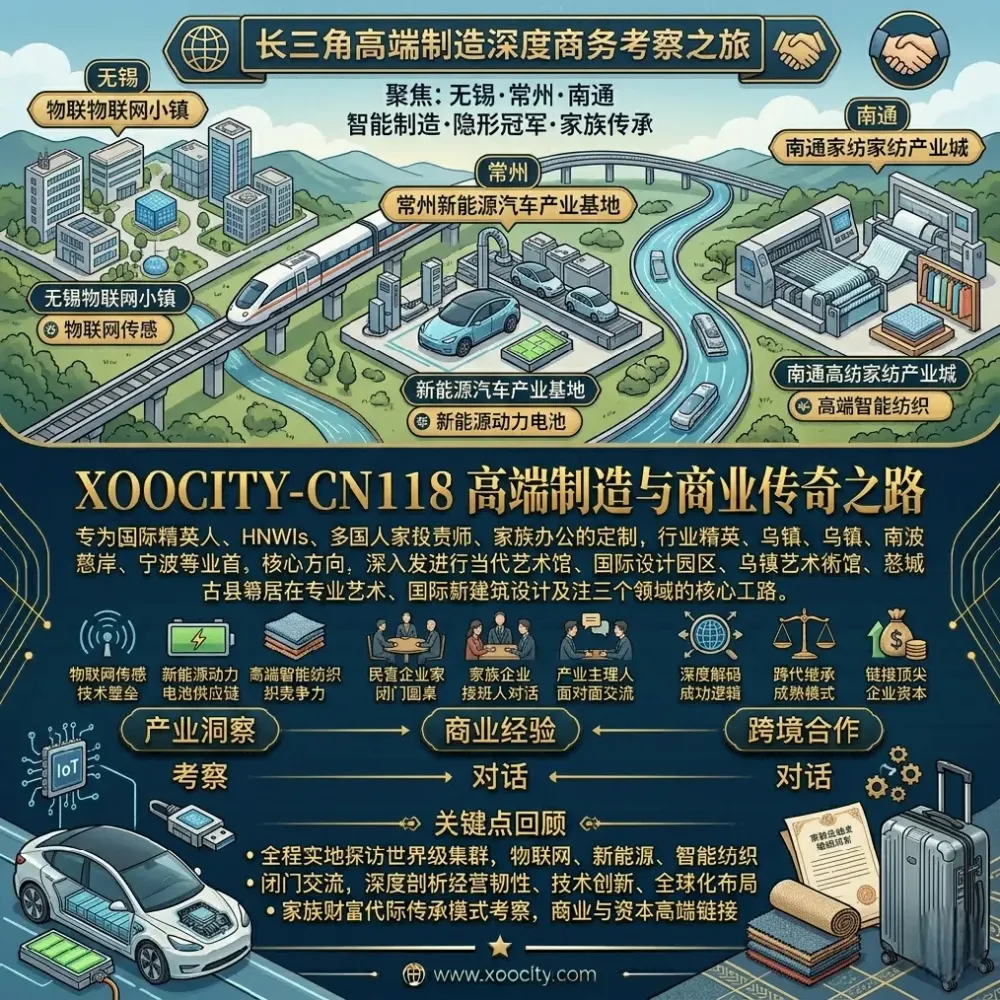 XOOCITY-CN118: مسار أسطوري للتصنيع والتجارة الراقية