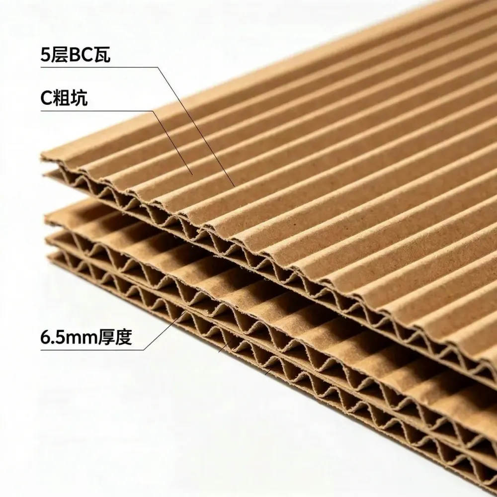 كرتون مقوى من طبقة 5 BC من النوع 0201، مقاسات 40*30*30/50*40*30، تتوفر مقاسات وطباعة مخصصة