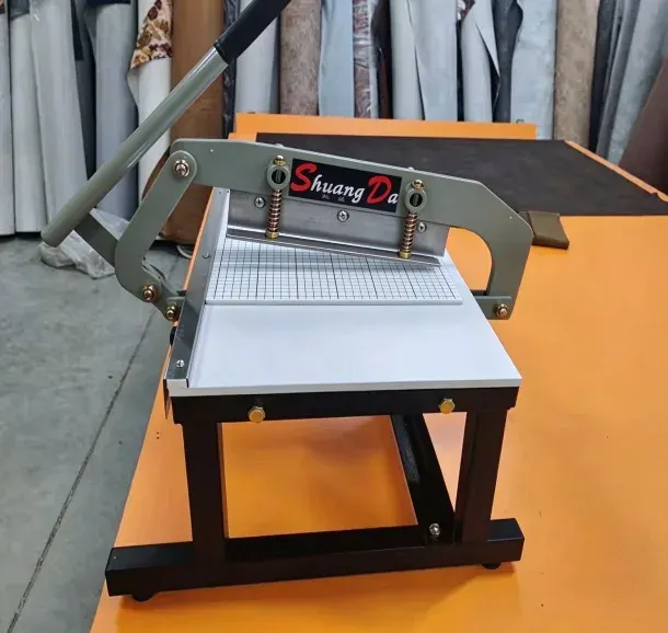 Cortador de tecido manual de lâmina reta, máquina de corte reta para tecido