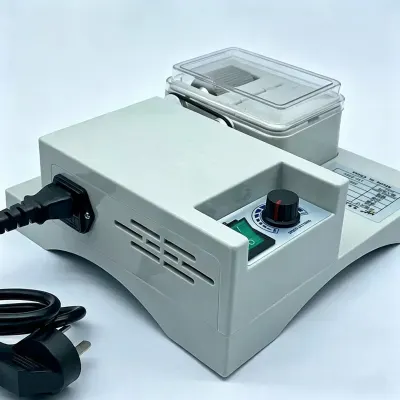 電動レザーエッジオイル塗布ボックス 110〜220V レザーエッジ染色機（バッグ、財布、ベルト用）