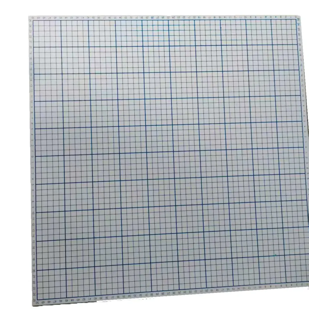 Alfândega de corte de amostras de tecido de 300mm/400mm/500mm/600mm, base de corte de tecido para amostras
