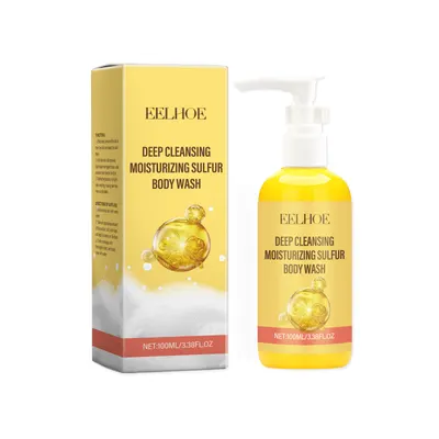 Gel de Banho Enxofre Hidratação Limpeza Corporal