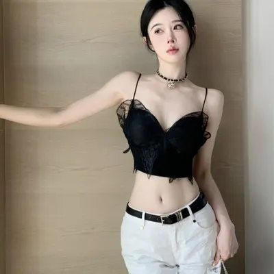 Broderad Fjäril Camisole