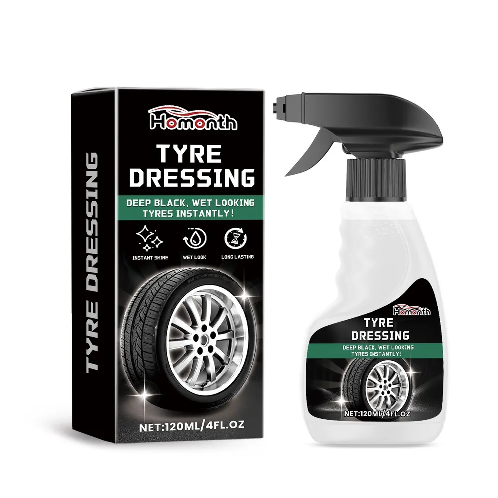 Brilho para pneus de carro