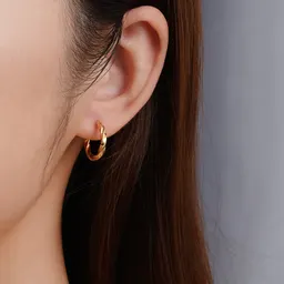 Pendientes de Mujer Chapados en Oro de 18K