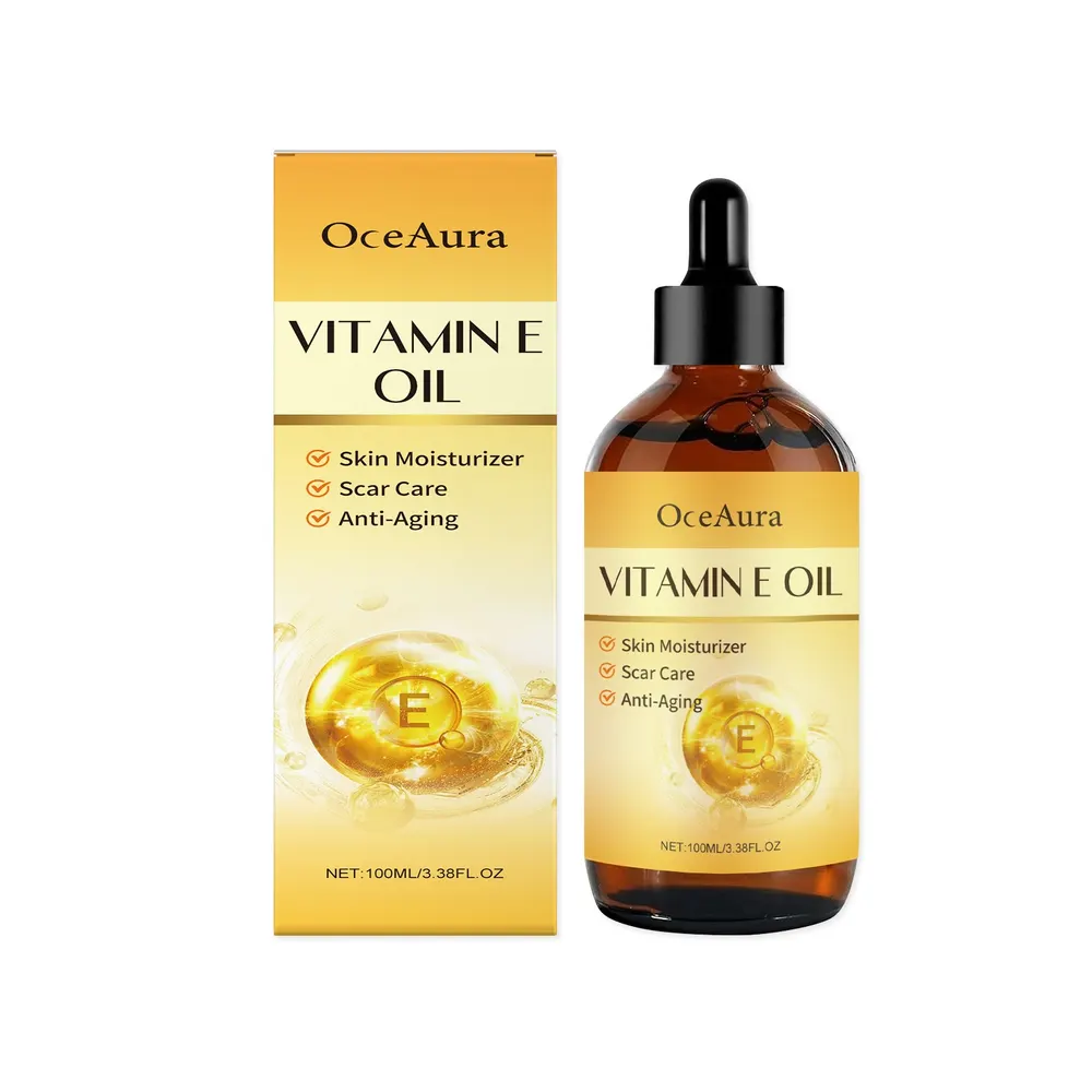 Óleo de cuidados da pele multifuncional com vitamina E
