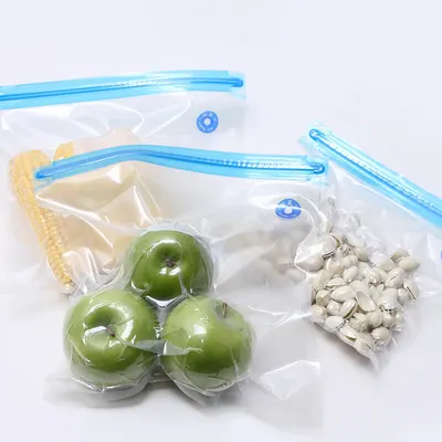 Bolsa de compresión al vacío, bolsa de vacío texturizada, bolsa de extracción de aire al vacío