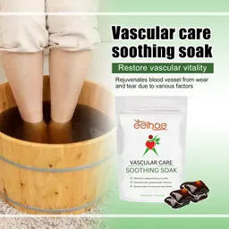 Bálsamo calmante para cuidados com veias corporais