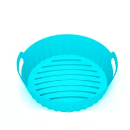 Tabuleiro de cozedura de silicone para fritadeira de ar