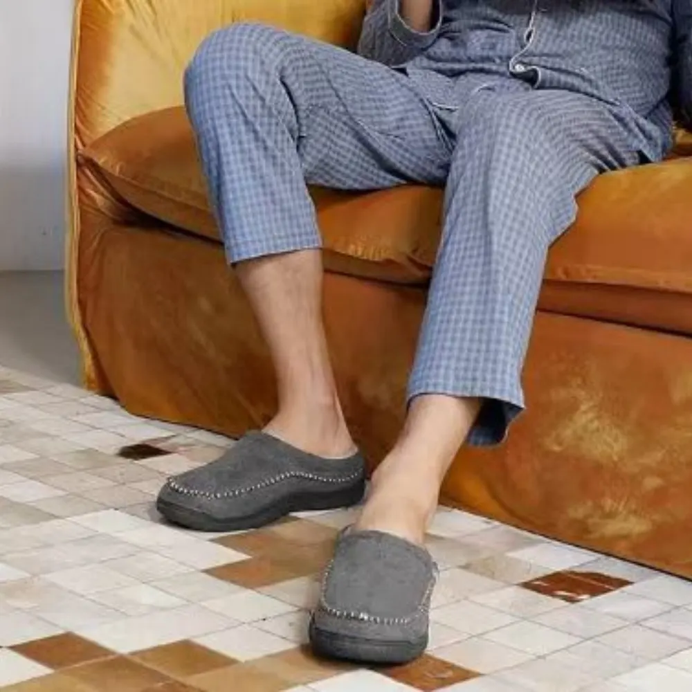 Chinelos de Espuma de Memória, Tamanhos Grandes, Modelagem Duradoura, Estilo Europeu e Americano, Algodão