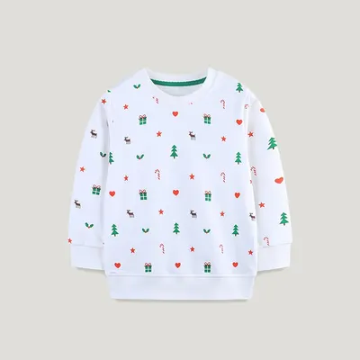 Roupas Esportivas Infantis Estilo Europeu com Estampa, Camiseta de Base de Manga Comprida Infantil