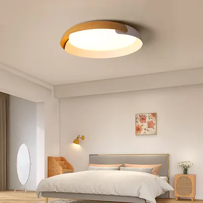 Nordisk taklampa för sovrum, master sovrum, vardagsrum, smart LED-belysningsarmatur