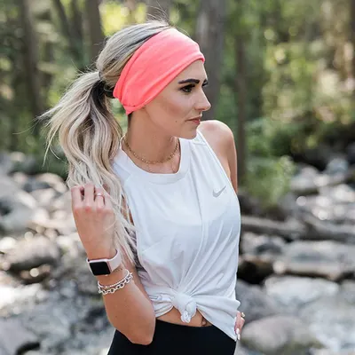 Faixa de Cabeça Desportiva, Faixa de Cabeça de Seda Gelo Absorvente de Suor para Fitness e Yoga