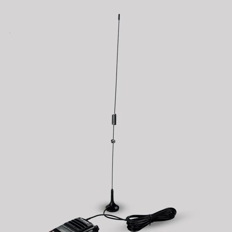Antena para rádio comunicador UT-106UV, antena de carro com ventosa