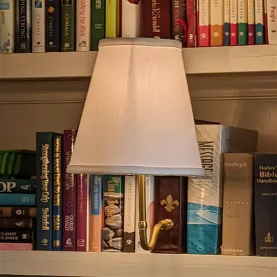 Luz de livros clássica de Natal, luz criativa para livros