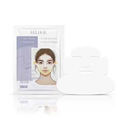 Máscara facial em gel, de levantamento e firmamento, hidratante profunda