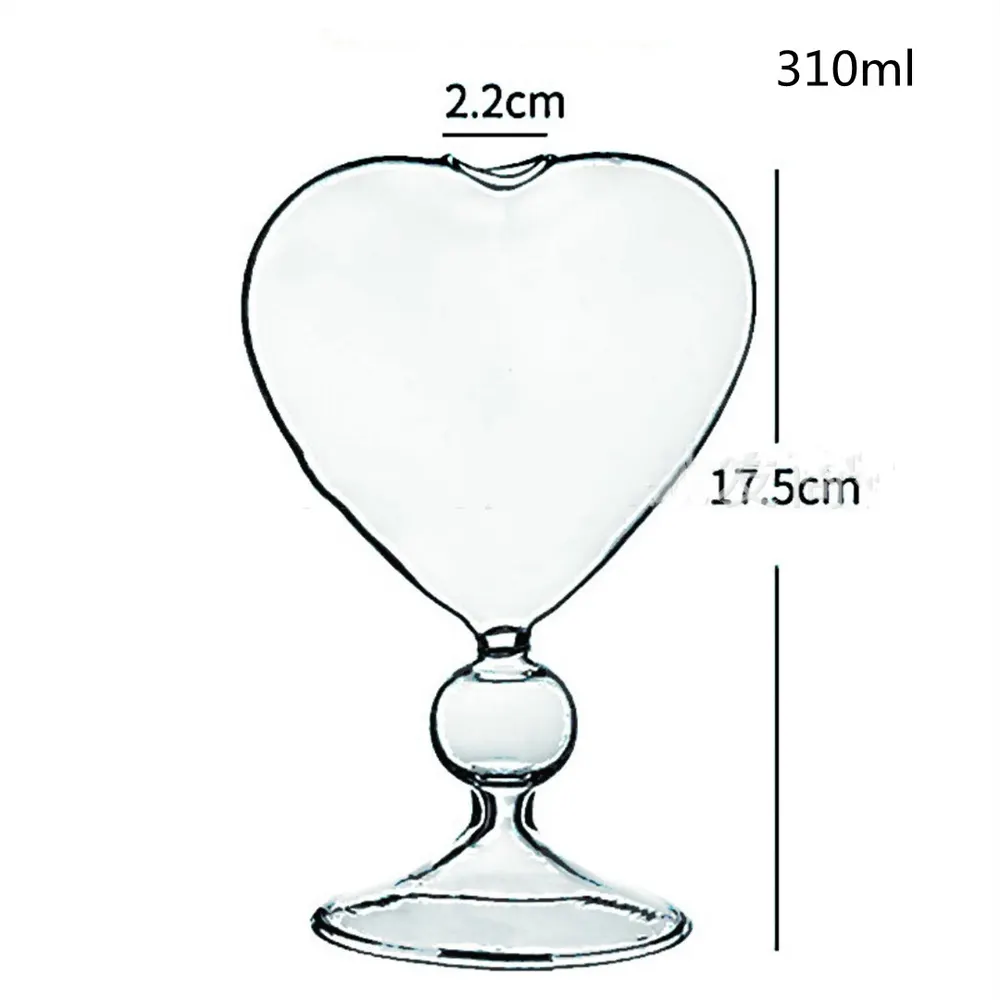 Borosilikat kreativ cocktailglas