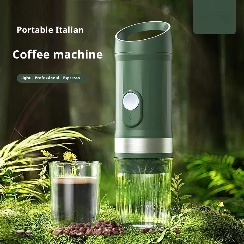 Portabel kapselkaffemaskin 3-i-1 resesnille