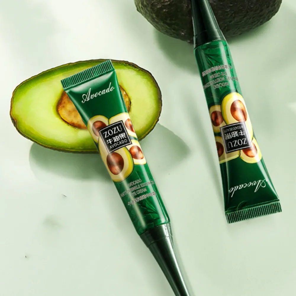 Creme de olho portátil de abacate elástico e suave