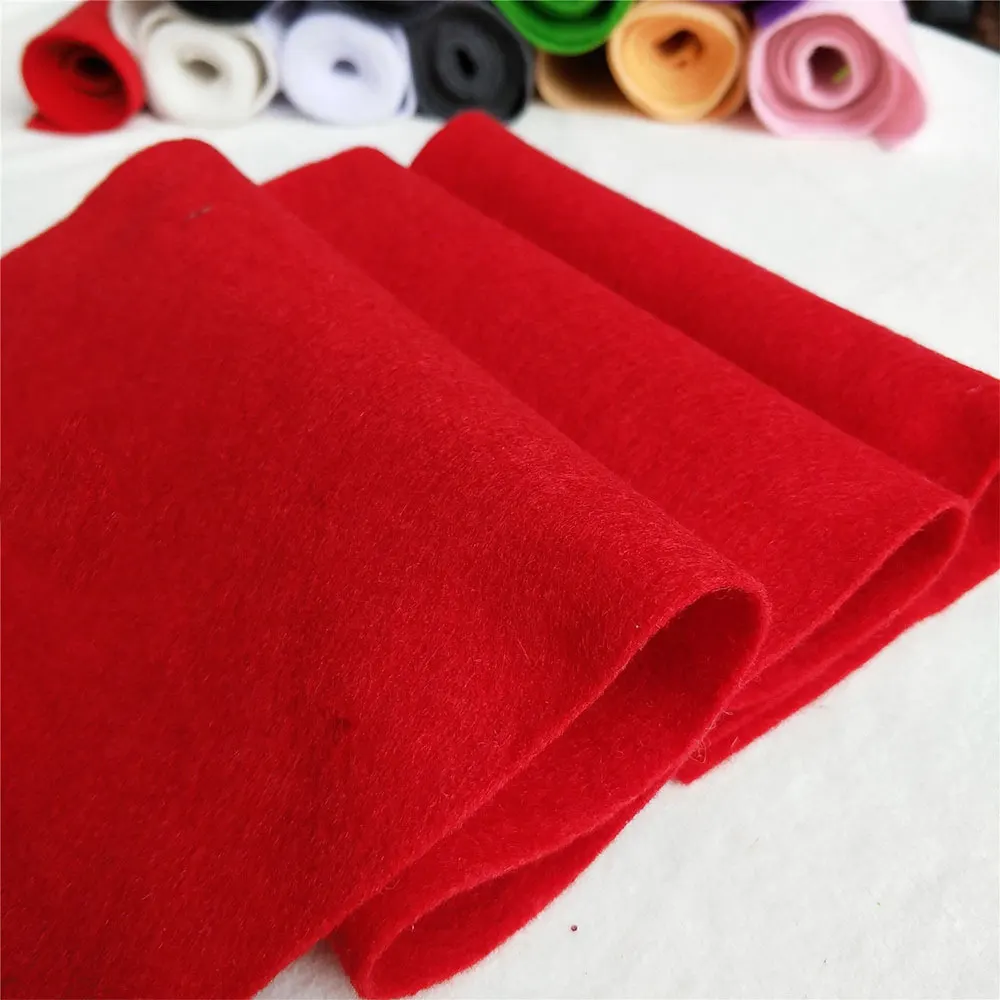 Pano não tecido para enchimento de tapete DIY de costura manual para jardim de infância
