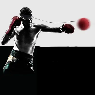 Treinador de reação montado na cabeça, para treino de reflexos