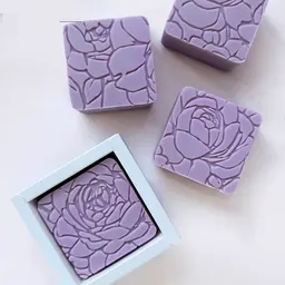 Molde de silicone para sabonete artesanal, grau alimentar, para aromaterapia e emplastros