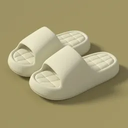 نعال نسائية ذات نعل سميك، داخلية غير قابلة للانزلاق، نعال ذات نعل ناعم