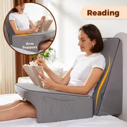 Almofada multifuncional para escritório, para cama