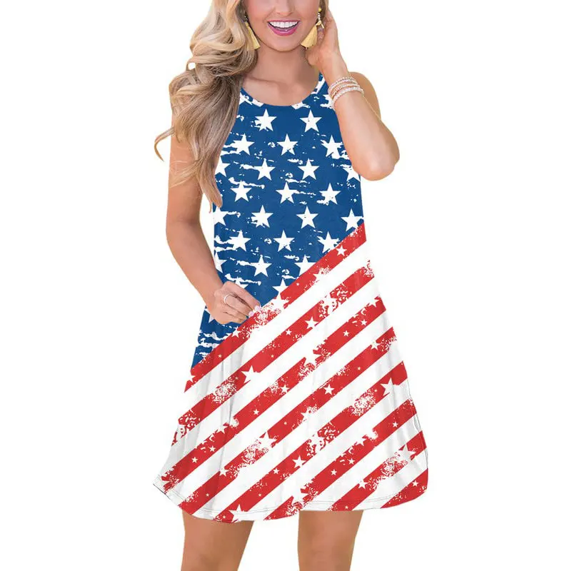 Vestido Camisola Sem Mangas para Mulheres