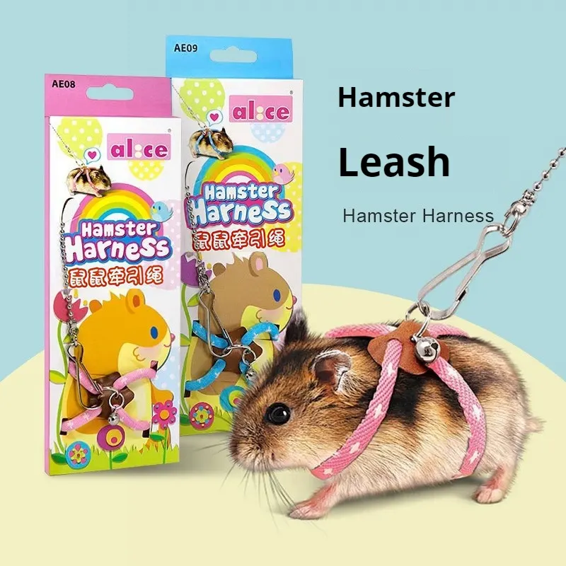 Hamsterhandhållningsrep motbettande trasig musvandringsrep