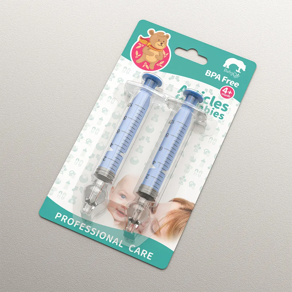 Aspirador nasal de seringa para bebés, para crianças