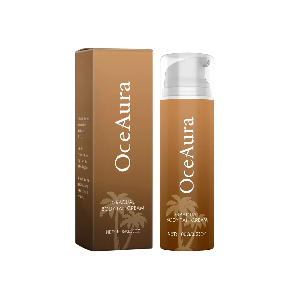 Crema autobronceadora corporal