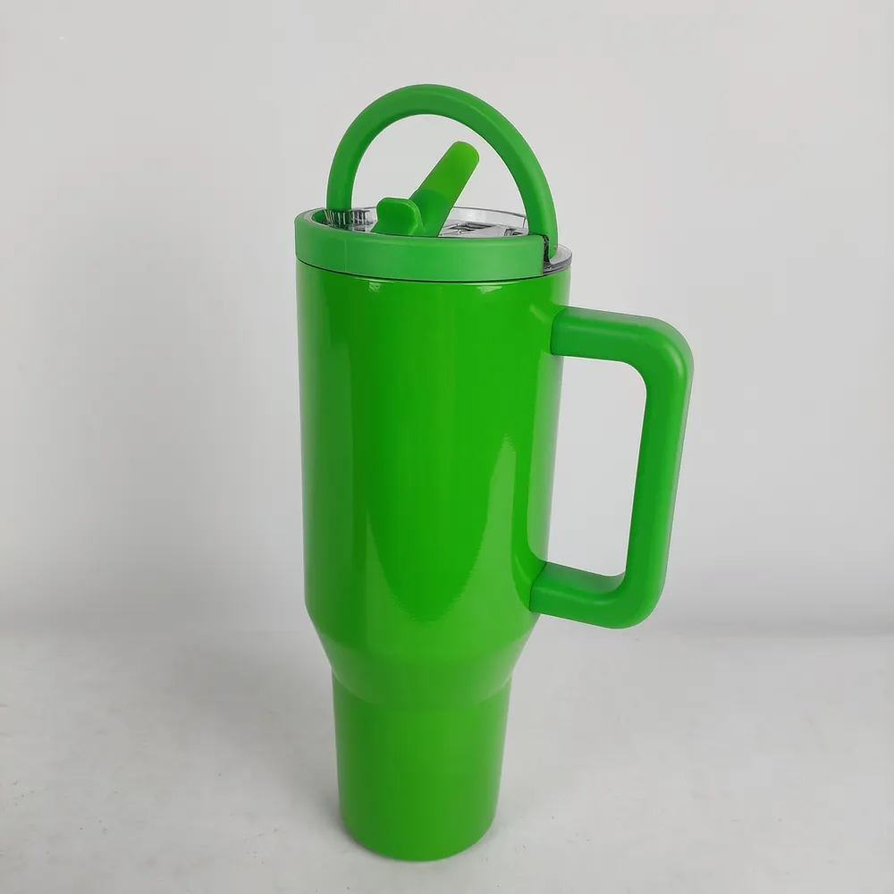 40OZ vikbart sugrörsläckt läckagesäkert bilmugg