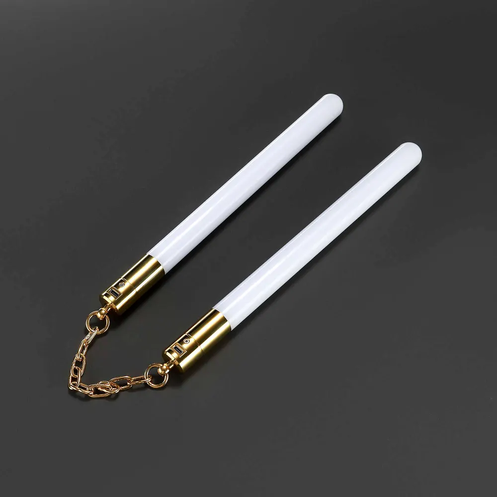 Nunchacos luminosos, nunchaku uniforme de alta luminosidade