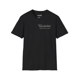 メンズ ストリートアートプリントトップ