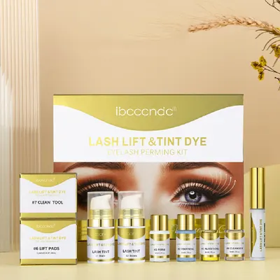 Nuevo Set de Tinte Natural de Pestañas Caliente para Damas