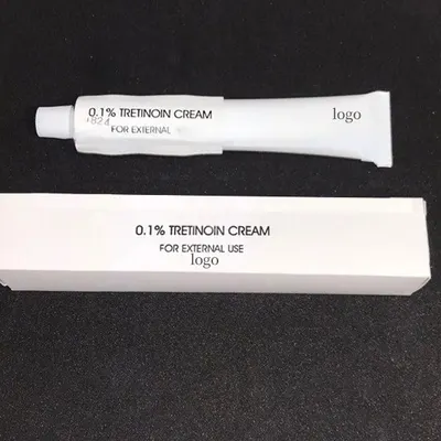 Creme de acne com ácido retinoico para remover acne