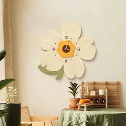 Reloj de pared para invitados de restaurante, simple y creativo