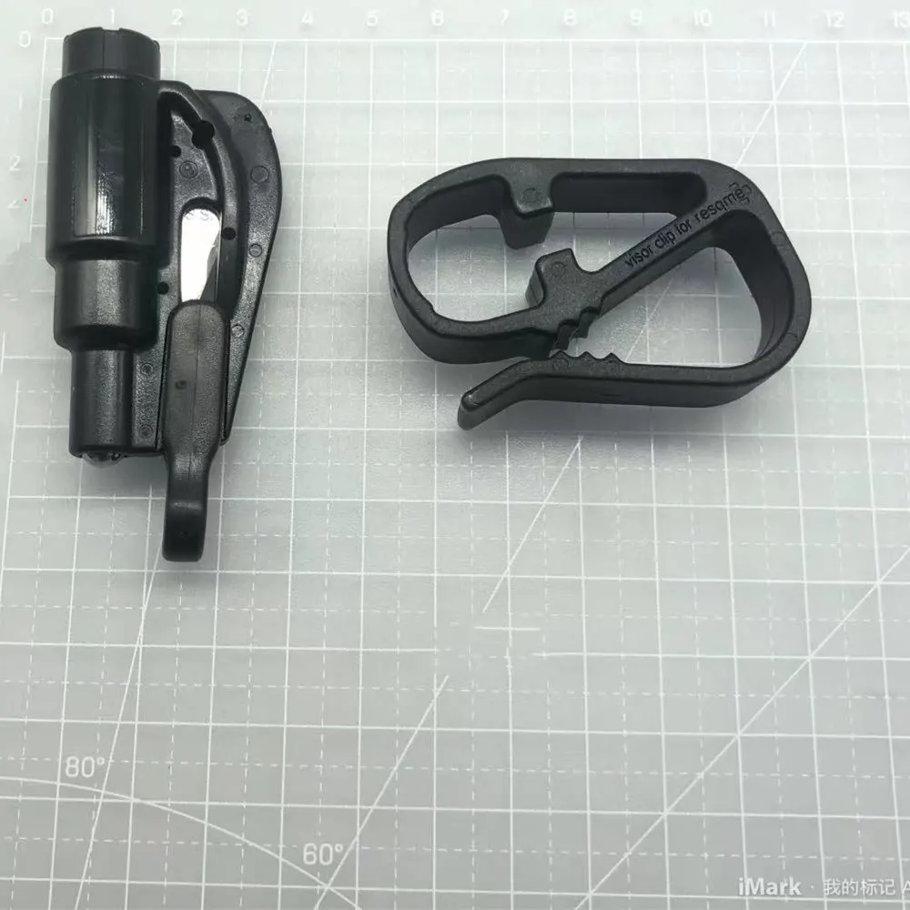 Martelo de segurança automóvel, máquina de quebrar janelas, clipe