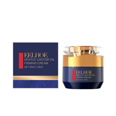 Crema reafirmante y anti-edad con aceite de ricino