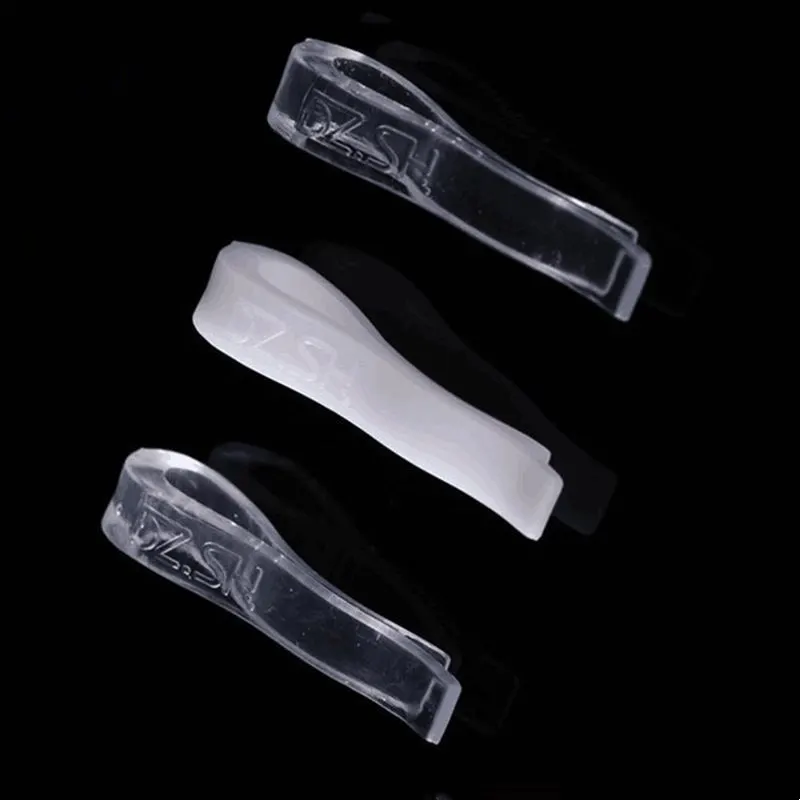 Clip de plástico transparente para camisa