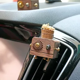 حامل زجاجة عطر فارغ لفتحة تهوية السيارة بأسلوب البانك