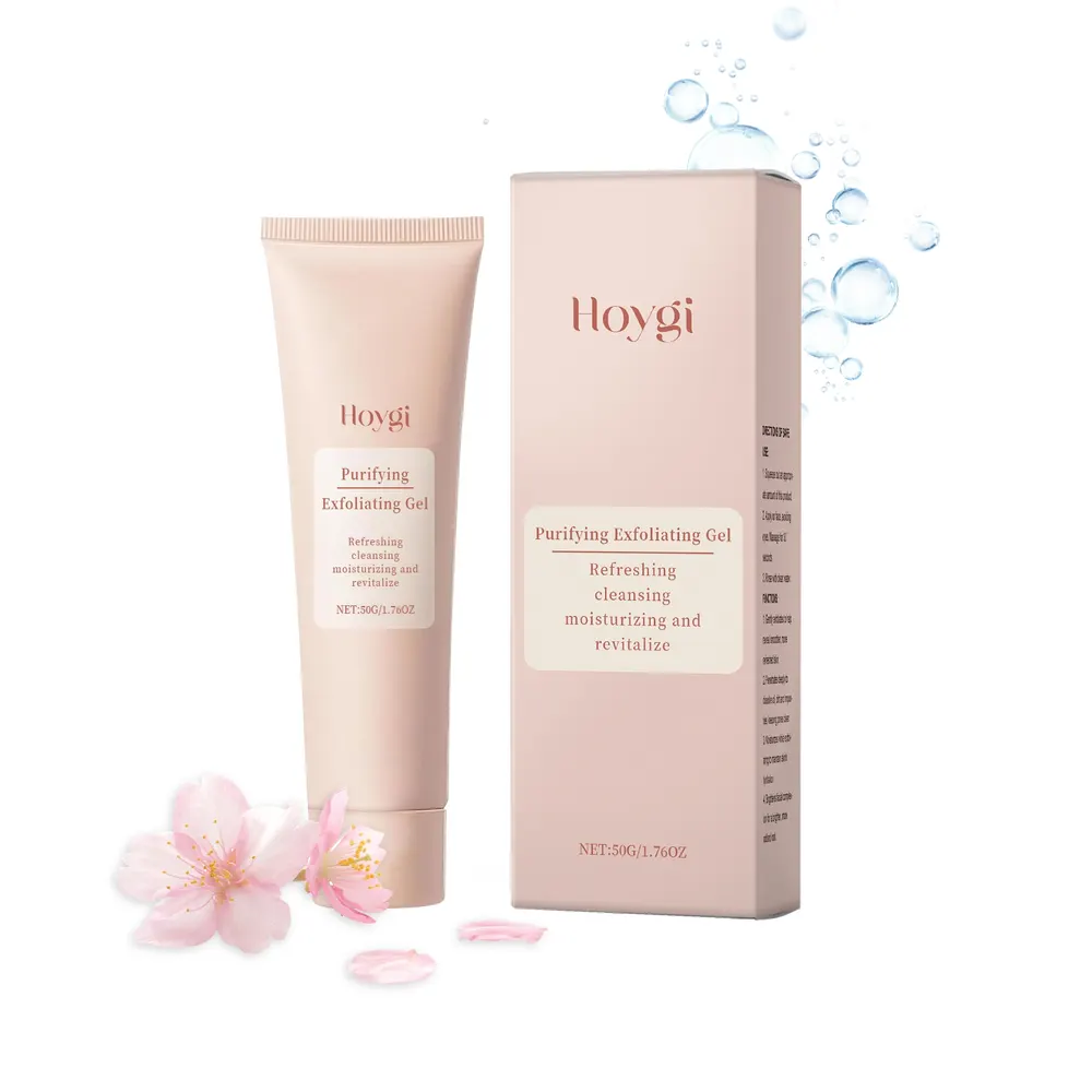 Renande exfolierande gel