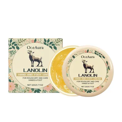 Creme para Mãos e Pés com Lanolina