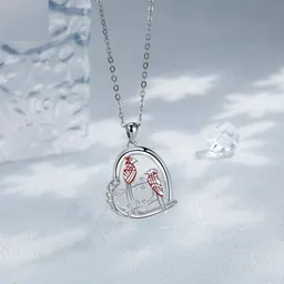 Europisk och amerikansk mode fågel naturstil fågelhalsband