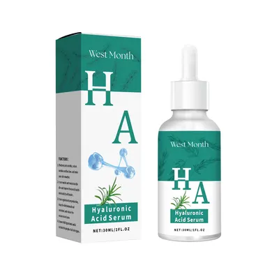 West&Month Hyaluronsyra Serum: Djup återfuktning, ljusnar hudtonen, återställer ungdomlig lyster